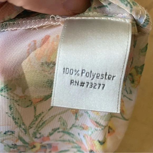 LC Lauren Conrad button up blouse - Picture 8 of 9